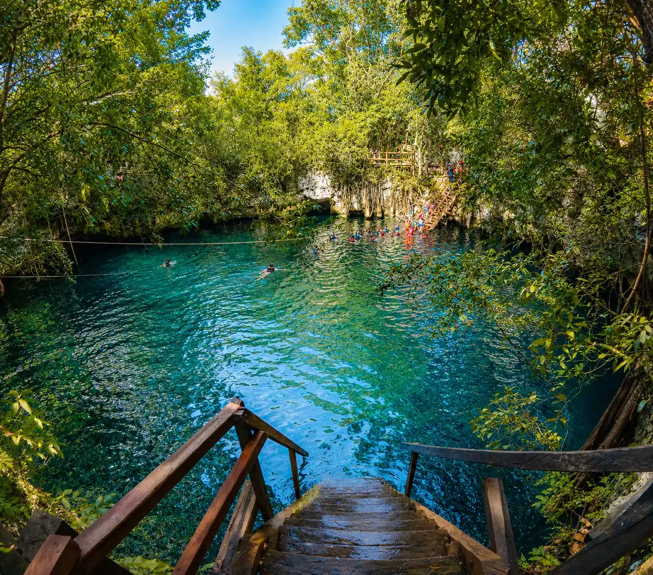 Entorno costero y natural de Puerto Morelos