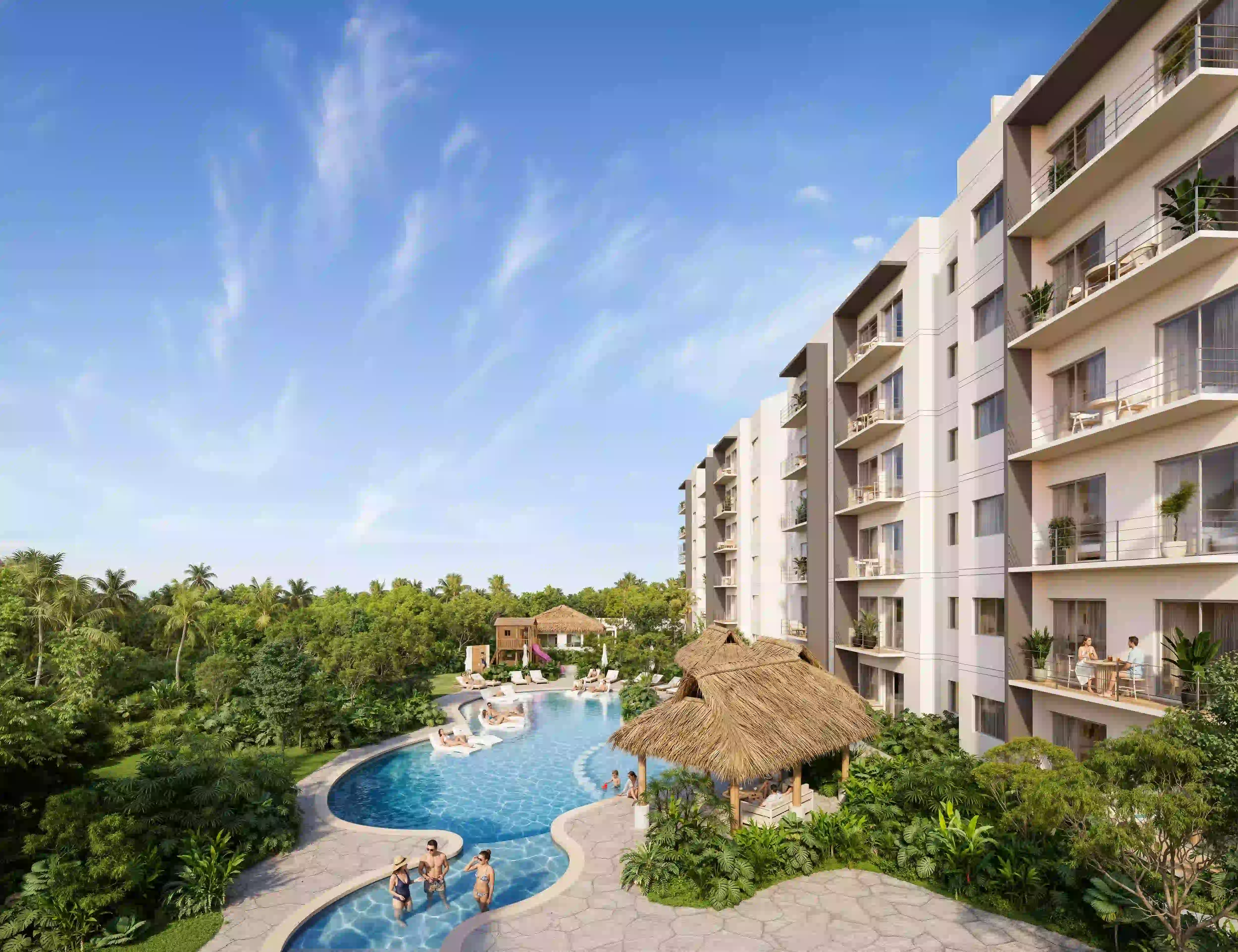 Departamentos The Reserve by Gran Selva con diseño residencial premium